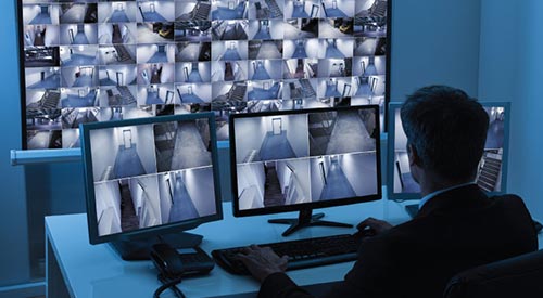 عکس نمایشگر دوریین مدار بسته