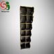 استند 6 طبقه بدنه مشکی مسقف با تقسیم کننده